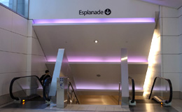 シンガポール・エスプランデ駅