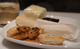 羽田空港・国際ターミナル・ANAラウンジ・食事